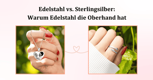 Edelstahl vs. Sterlingsilber: Warum Edelstahl die Oberhand hat