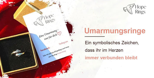 Umarmungsringe: Eine symbolische Erinnerung, Ihren Liebsten nahe zu bleiben