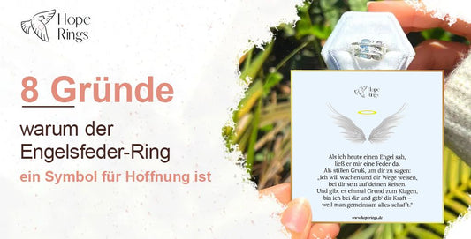 8 Gründe, warum ein Feder-Engelsring das perfekte Symbol der Hoffnung ist