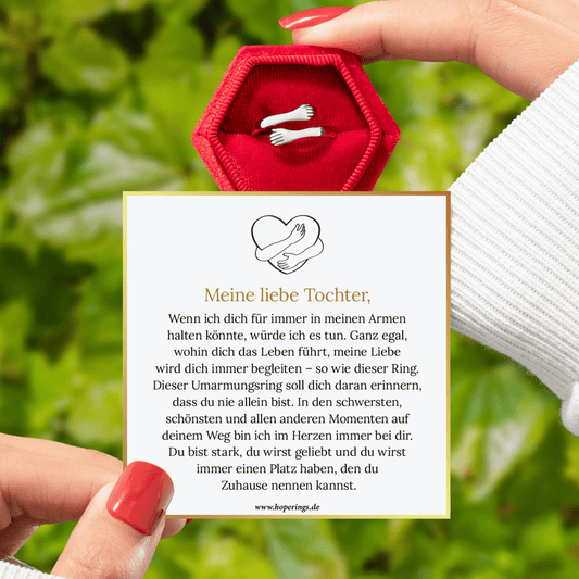 Für meine Tochter – Umarmungs-Ring