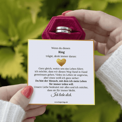 Ring „Ich liebe dich“
