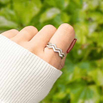 Ring „Höhen und Tiefen“ – für meine Enkelin