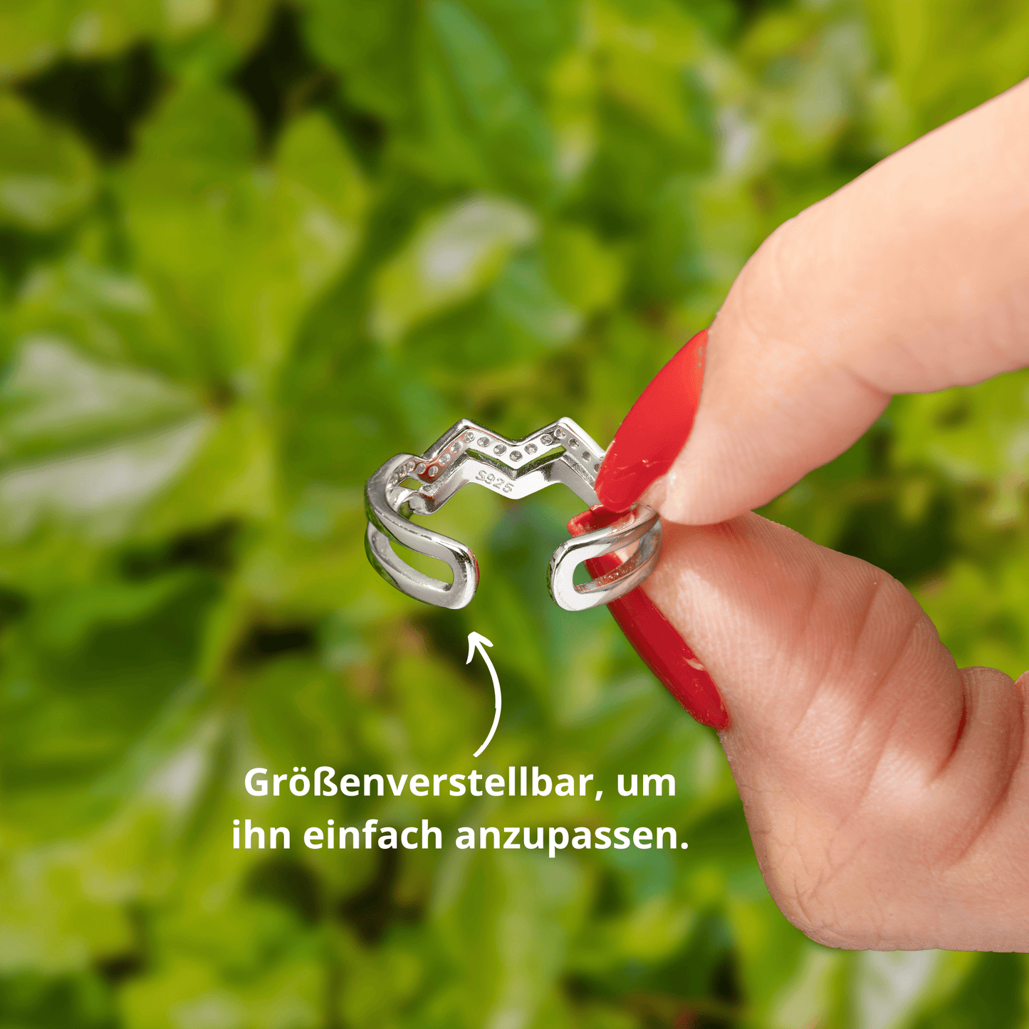 Ring „Höhen und Tiefen“ – für meine Enkelin
